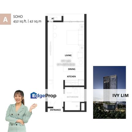 KLCC Freehold Condo, Leaseback, Walk to MRT 3, M City, Ampang, Kuala Lumpur, Kuala Lumpur, Ampang