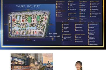 Duplex Condo, Next to Mall & LRT, KL City House For Sale, 0% Down Payment, Jelatek