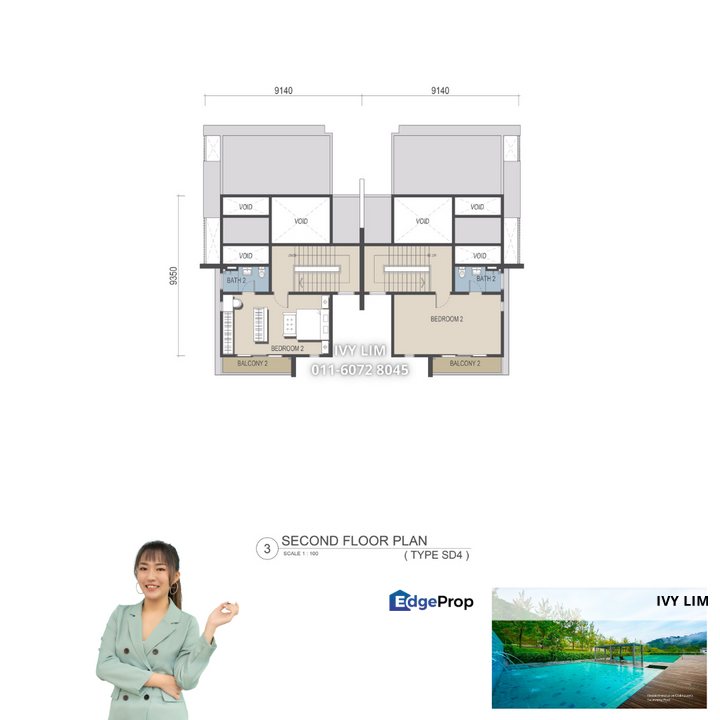 New Semi D House, Triple Storey, Landed House For Sale, Sierra Hijauan, Ampang, Selangor, Selangor, Ampang