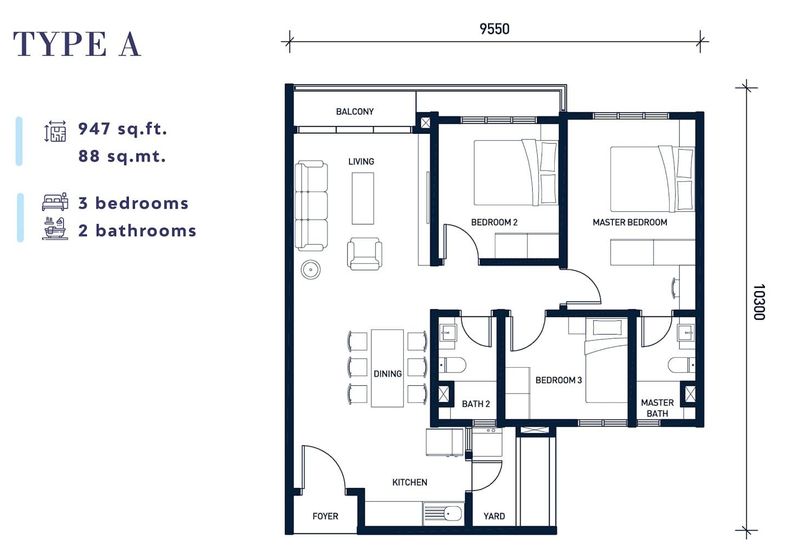 PSV 2 RESIDENCES @ PLATINUM SOUTH VALLEY