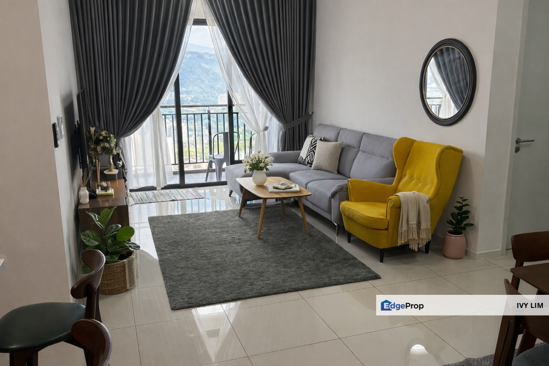 Covered Walkway to LRT Sri Rampai Fully Furnished 3CarPark SideBySide 4Bedrooms 3Bathrooms Dry Wet Kitchen Ready Move In Anytime, Kuala Lumpur, Wangsa Maju