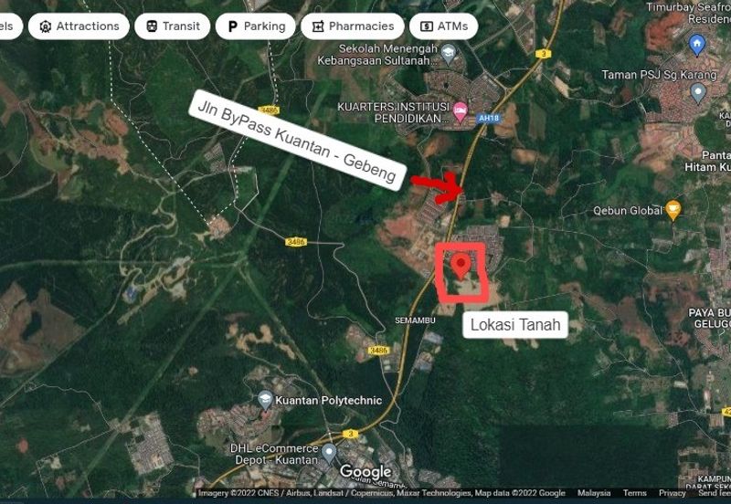 Lot Tanah Mukim Beserah Kuantan (Untuk Dijual)