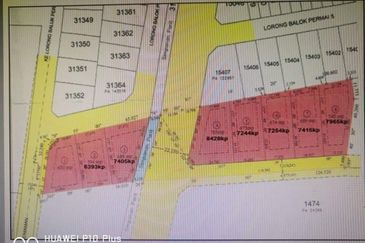 Lot Tanah Banglo Balok Permai Kuantan (Untuk Dijual)