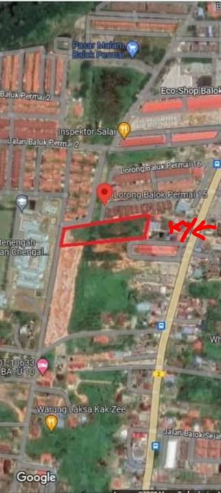Lot Tanah Banglo Balok Permai Kuantan (Untuk Dijual), Pahang, Kuantan