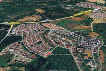 Lot Tanah Banglo Damansara Kuantan (Untuk Dijual)