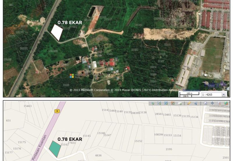 Lot Tanah Balok Kuantan (Untuk Dijual)