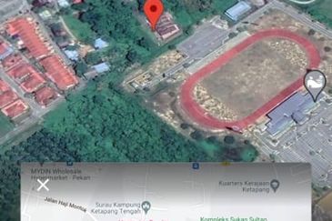 Teres 1 Tingkat Ketapang Tengah Pekan (Untuk Dijual)