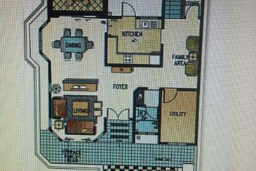 Semi D 2 Tingkat Kampung Batu 3 Binjai Kemaman (Untuk Dijual)