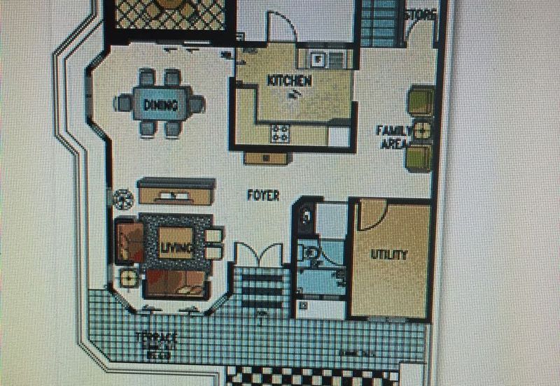 Semi D 2 Tingkat Kampung Batu 3 Binjai Kemaman (Untuk Dijual)