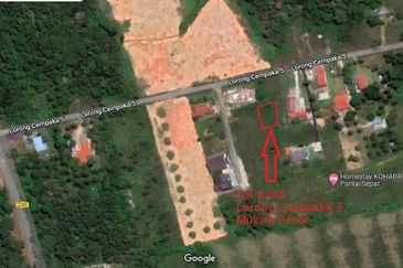 Lot Tanagh Kampung Sungai Dua Kuantan (Untuk Dijual)