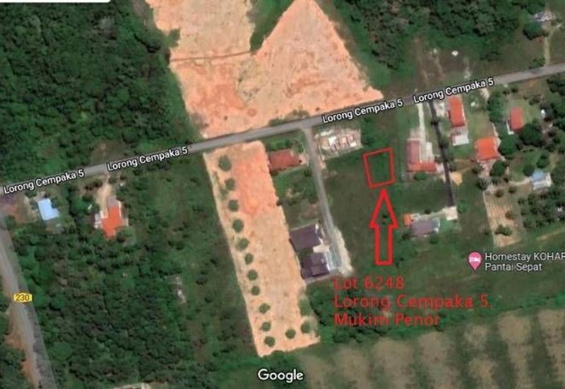 Lot Tanagh Kampung Sungai Dua Kuantan (Untuk Dijual)