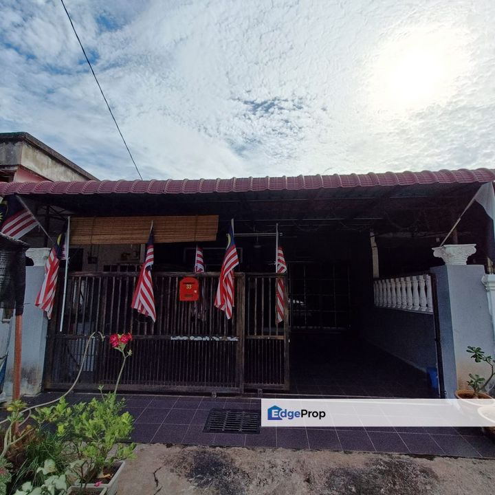 TERES TAMAN MARAN JAYA, MARAN (RENOVATED) DAPUR KITCHEN KABINET TABLE TOP UNTUK DIJUAL (PORCH FULLY TILE & AWNING), Pahang, Maran Mengkarak
