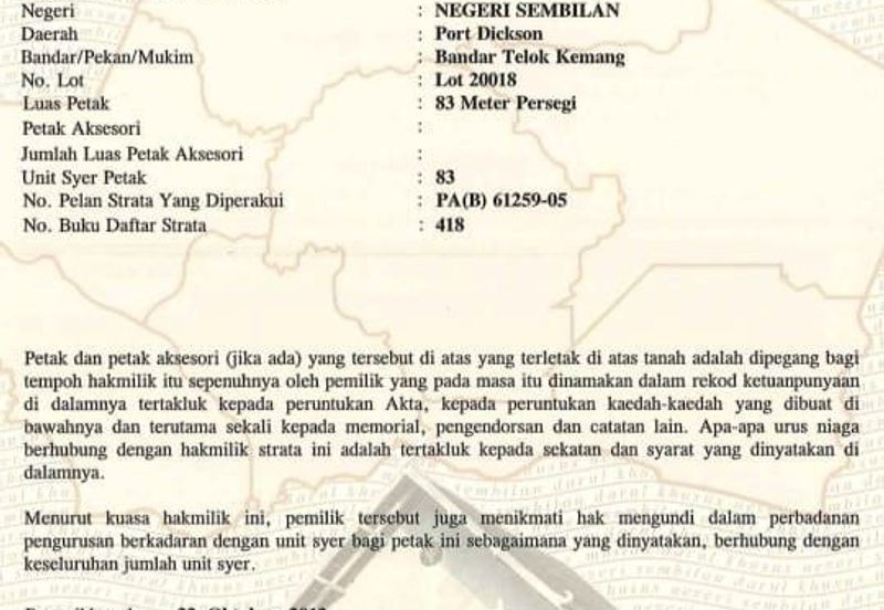 JALAN PANTAI PORT DICKSON