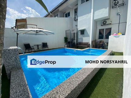 Wow very cool 2 storey terrace with pool Palm Hillpark Puncak Alam, Selangor, Bandar Puncak Alam