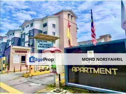 SAUJANA UTAMA, Pangsapuri Rose Apartment @ Sg Buloh For Sale, Selangor, Sungai Buloh