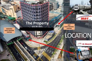 Bukit Bintang, Kuala Lumpur, Commercial Complex for Rent