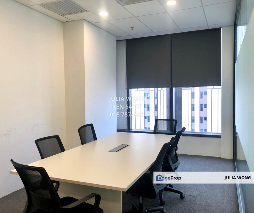 Fully fitted office with PNB118 view, ready move in, Kuala Lumpur, Pudu