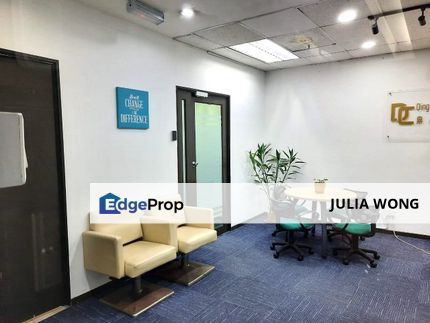 SALE: Fully fitted office, near to MRT, Selangor, Petaling Jaya