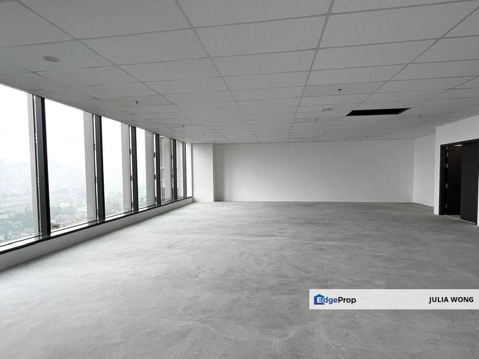 Corner unit, bare office in KLCC, Kuala Lumpur, KLCC