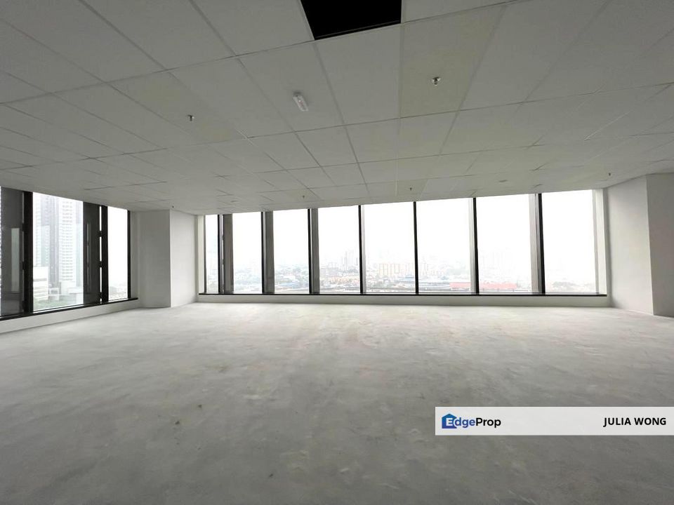 Corner unit, bare office in KLCC, Kuala Lumpur, KLCC