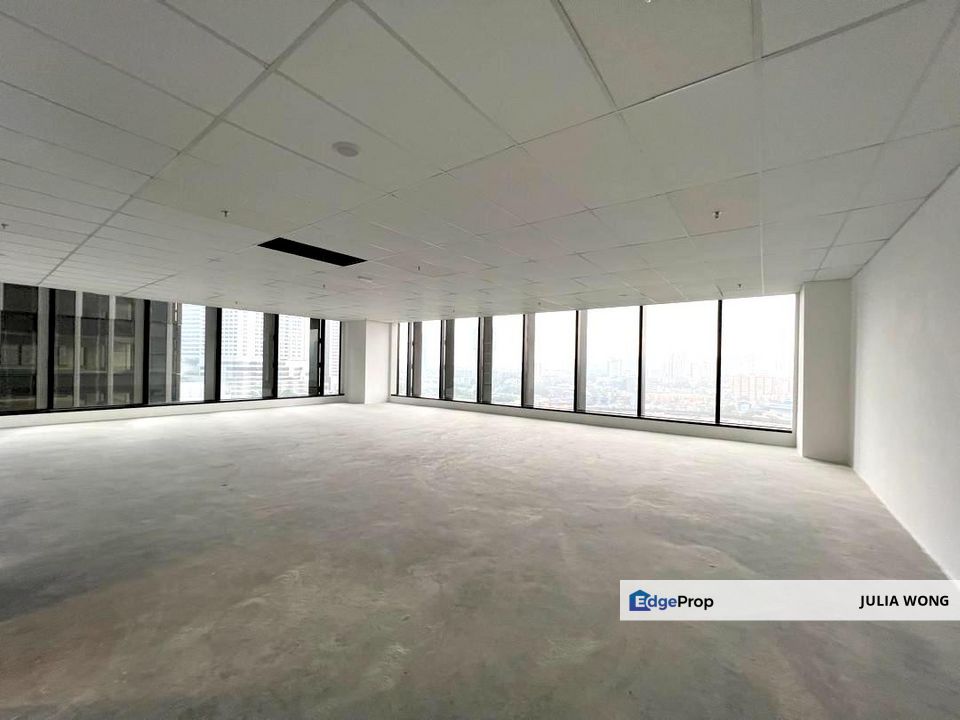 Corner unit, bare office in KLCC, Kuala Lumpur, KLCC
