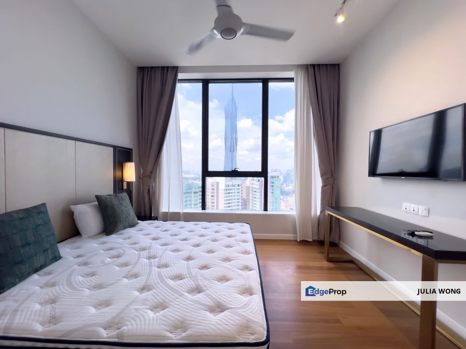 Fully furnished 2bedders with PNB118 view, Kuala Lumpur, Bukit Bintang
