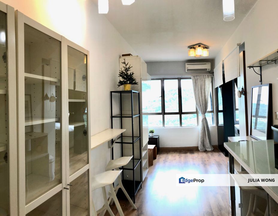Fully furnished studio, unblocked view, Selangor, Damansara Perdana
