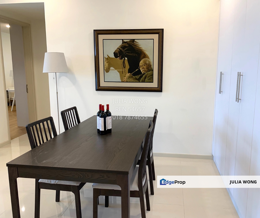 Fully furnished 2 Bedrooms with balcony & amazing KLCC view, Kuala Lumpur, Dutamas