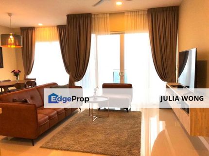 Partial furnished with balcony unit for sale, Kuala Lumpur, Mont Kiara