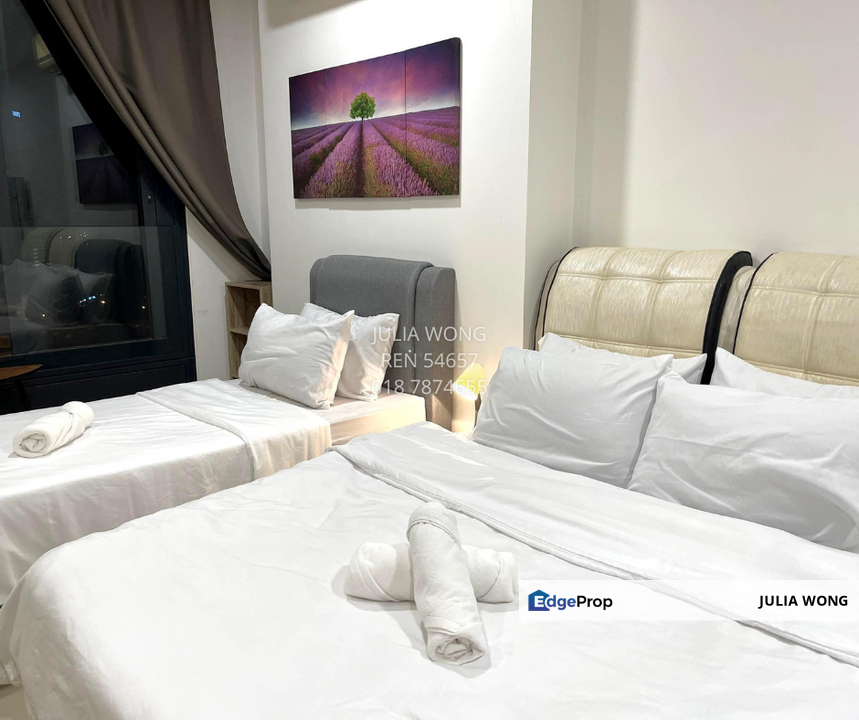 Partial furnished Studio for sale, Kuala Lumpur, Mont Kiara