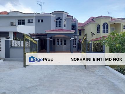 Double Storey House, Intermediate lot with land at Taman Bukit Kajang for rent, Selangor, Kajang