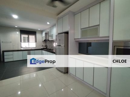 2sty renovated kitchen extended house @ Damai Residences, Selangor, Shah Alam