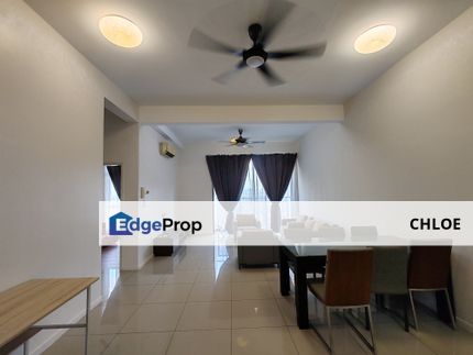 KUSuite 3room corner 1097sf Fully Furnished Avail now , Selangor, Kota Kemuning