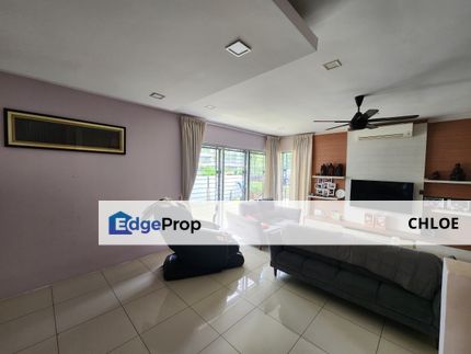 3 storey superlink end lot, fully furnished, Selangor, Rawang