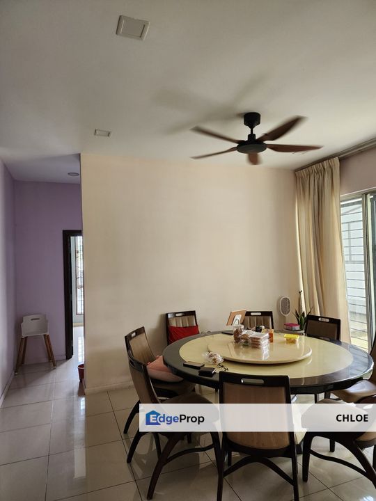 Emerald Garden 3 storey superlink end lot, fully furnished, Selangor, Rawang