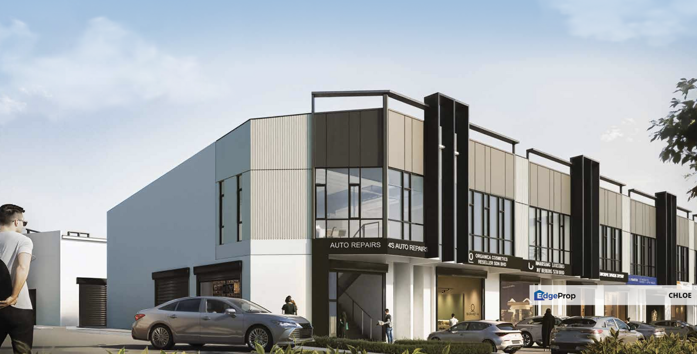 Freehold versatile factory warehouse space face main road modern design strategic location, Negeri Sembilan, Nilai