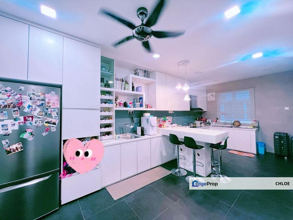 2sty Damai Residences Kemuning Utama Tip Top Condition Renovated, Selangor, Shah Alam