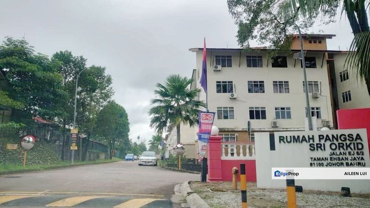 For Sale Taman Ehsan Jaya Rumah Pangsa Sri Orkid Flat, Johor, Johor Bahru