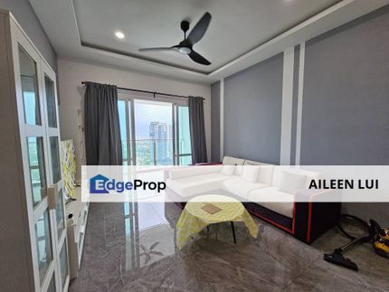 Tritower Walking Distance to Ciq 3 Bed Fully Furnish For Rent, Johor, Johor Bahru