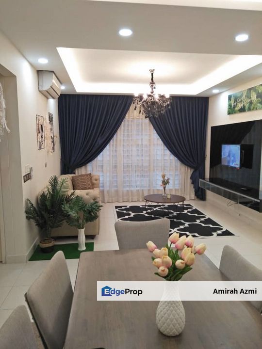 Fully Furnished Seri Mutiara Apartment Setia Alam Shah Alam for Rental