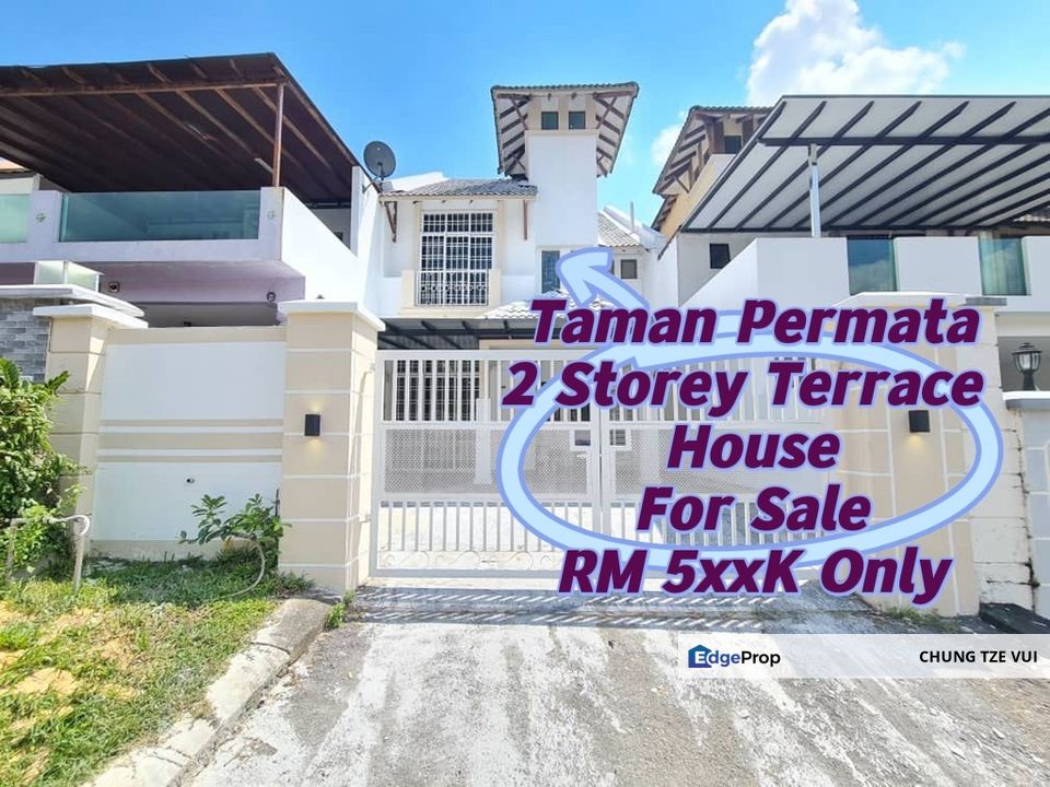 Jalan Permata Taman Permata Double Storey Terrace House For Sale for