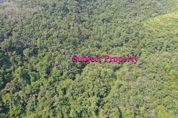 Tanah Pertanian Peradong Jelebu N9 untuk Dijual {Tanah Berbukit}