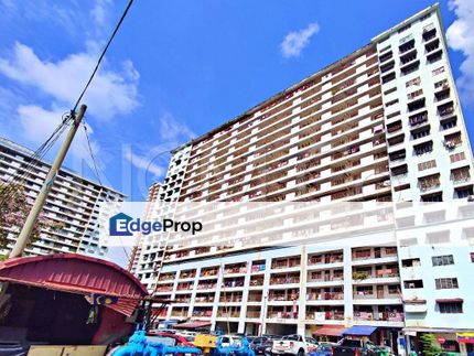 [ROI up to 7%; Next to Setapak Central Mall & AEON Big] Flat [5 min to Wangsa Maju LRT Station], Kuala Lumpur, Setapak