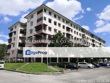 [4 min to BMC Mall & 7 min to BTHO MRT Station] Freehold Flat in Seksyen 2, Bandar Mahkota Cheras (Pangsapuri Orkid), Selangor, Cheras