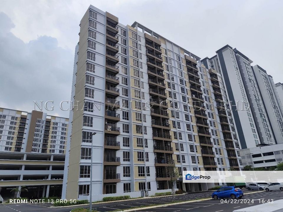 [Newly completed in 2023] Apartment [Next to Singapore; 8 min to AEON Permas Jaya], Johor, Masai
