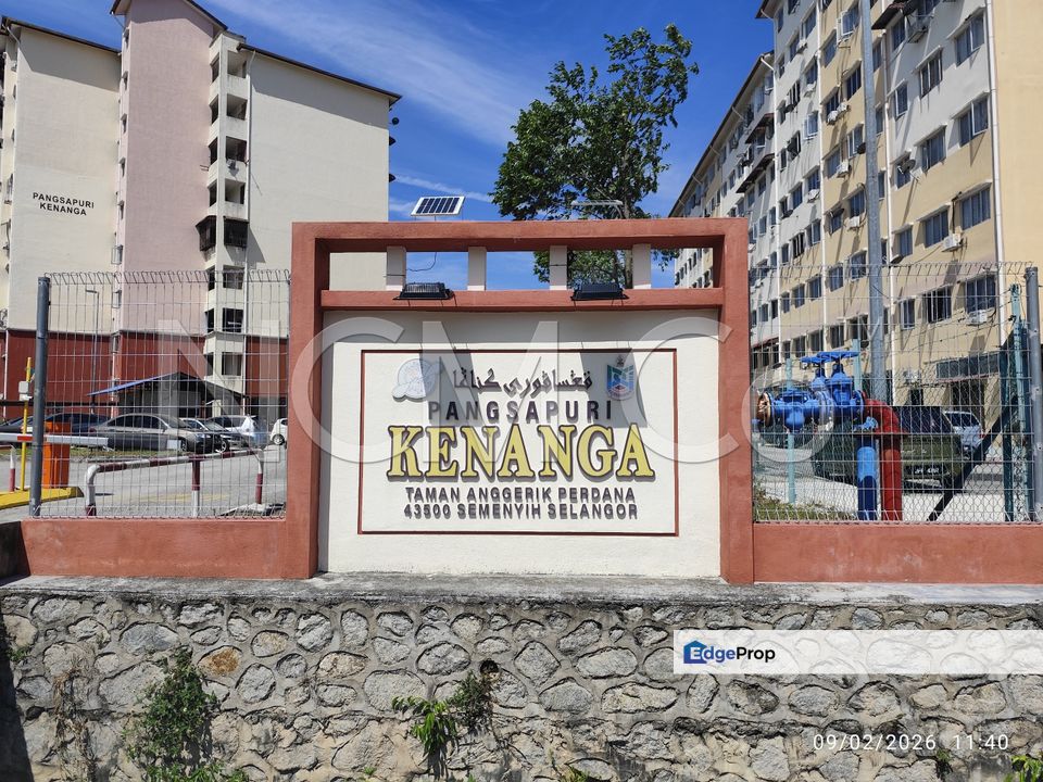 [Located opposite SK Bandar Teknologi Kajang] Apartment [3 min to Mydin Wholesale Hypermarket Semenyih], Selangor, Semenyih