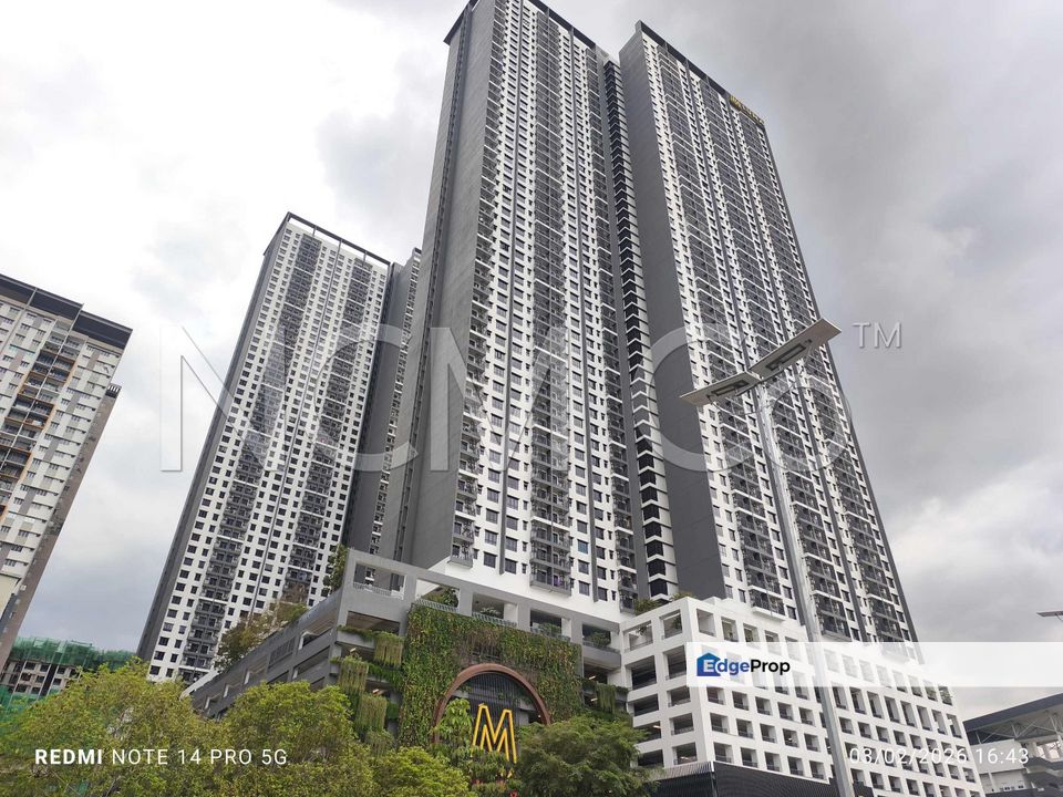 [Walking distance to The Beat at Kiara Bay & Kepong Metropolitan Lake Garden] Service Apartment [3 min to Kepong Baru MRT Station], Kuala Lumpur, Jinjang