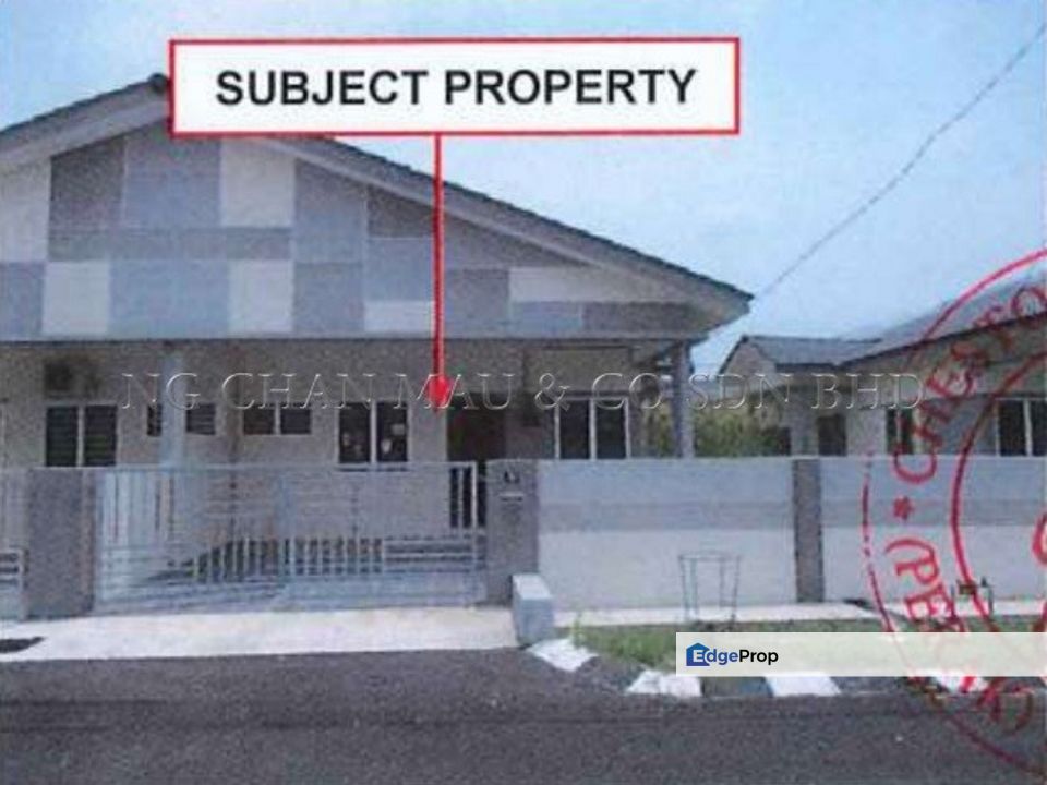 1 Storey Cluster House, Perak, Sitiawan