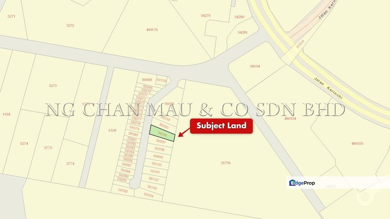 Vacant Semi Detached Plot, Kuala Lumpur, Pantai