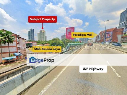 [ROI up to 5%; Next to the LDP Highway] Service Apartment [Opposite Paradigm Mall], Selangor, Petaling Jaya